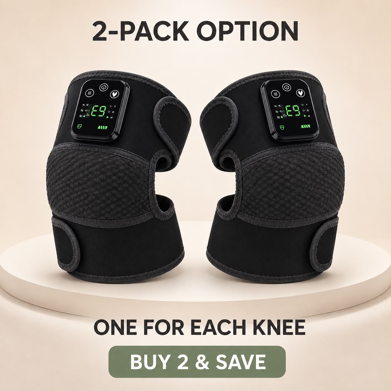 Warmknee — Heated Vibration Massager for Knee, Shoulder & Elbow