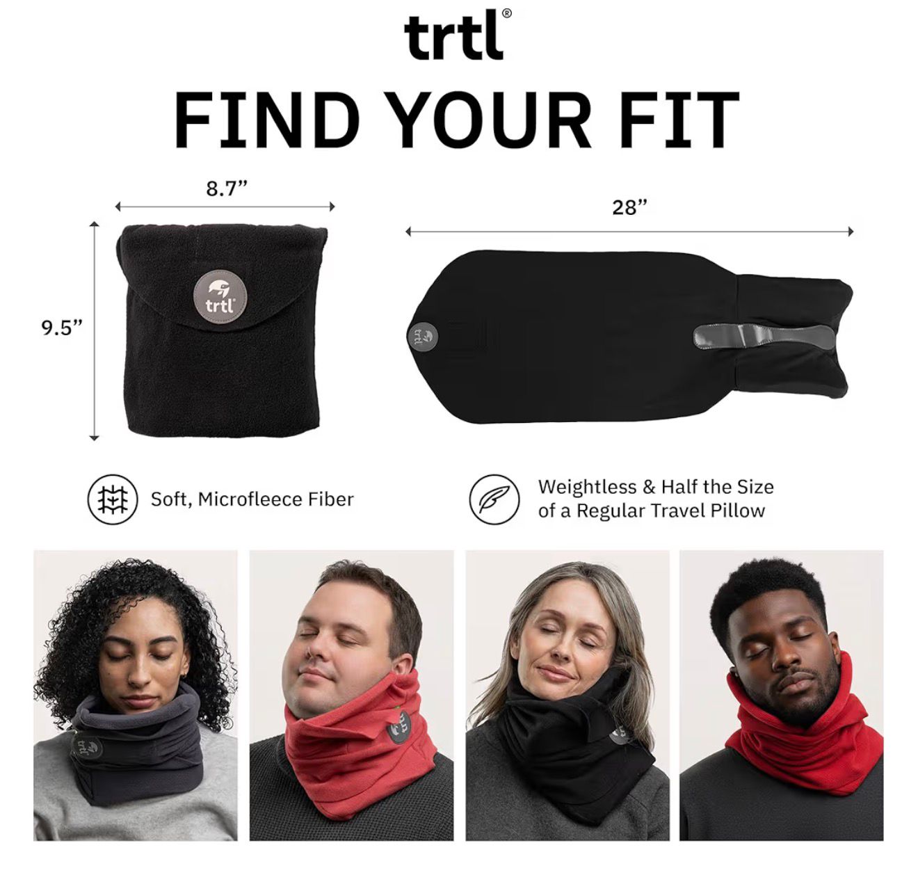 Trtl Travel Pillow machine washable removable cover