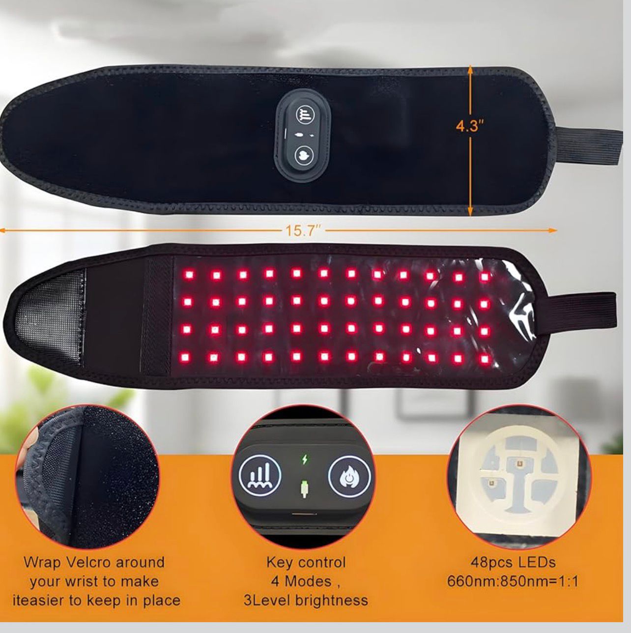 TheraWrap™ | Portable Red Light Therapy Wrap