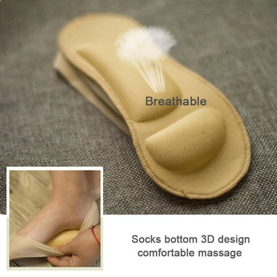 CloudStep Insoles — Slim Arch Support for Everyday Shoes