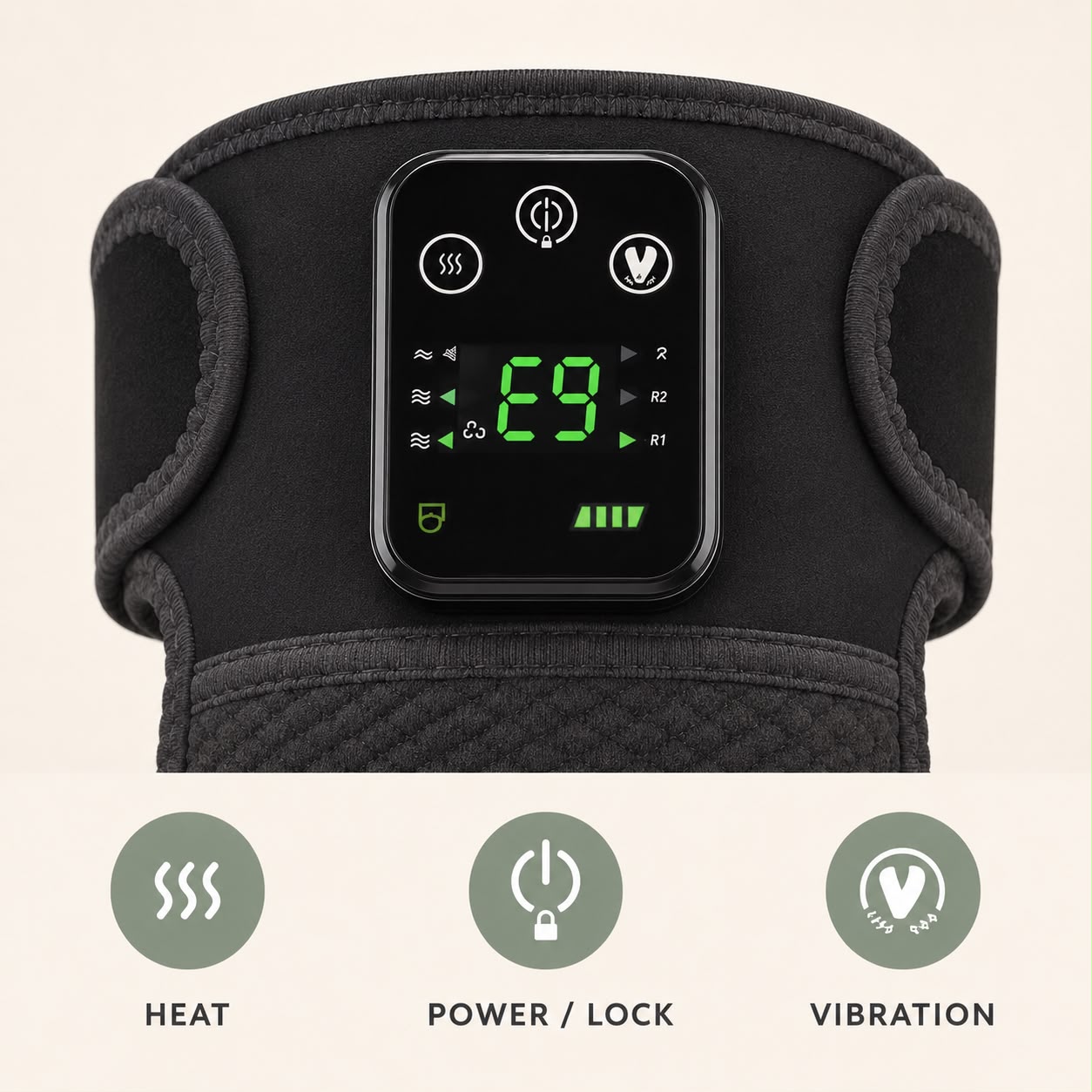 Warmknee — Heated Vibration Massager for Knee, Shoulder & Elbow