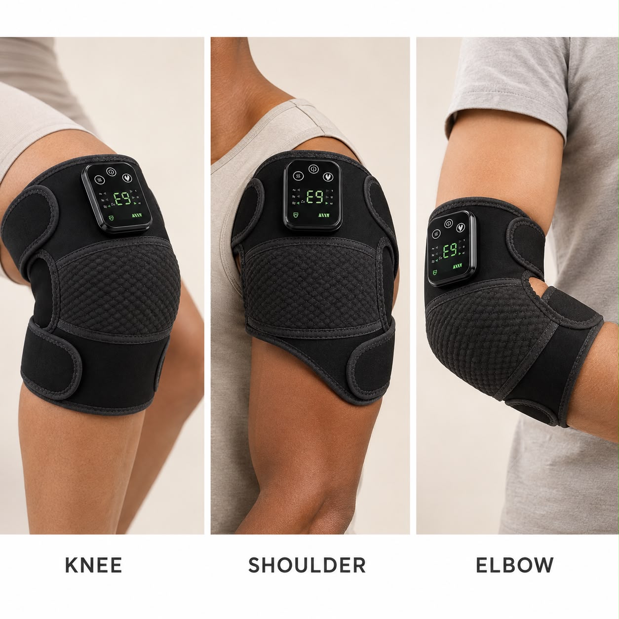 Warmknee — Heated Vibration Massager for Knee, Shoulder & Elbow