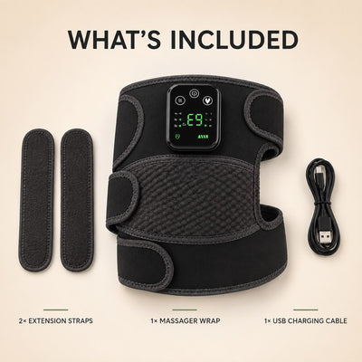Warmknee — Heated Vibration Massager for Knee, Shoulder & Elbow