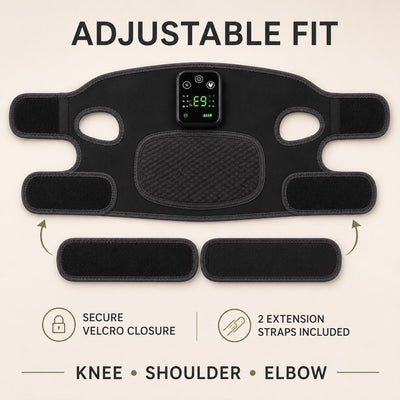 Warmknee — Heated Vibration Massager for Knee, Shoulder & Elbow