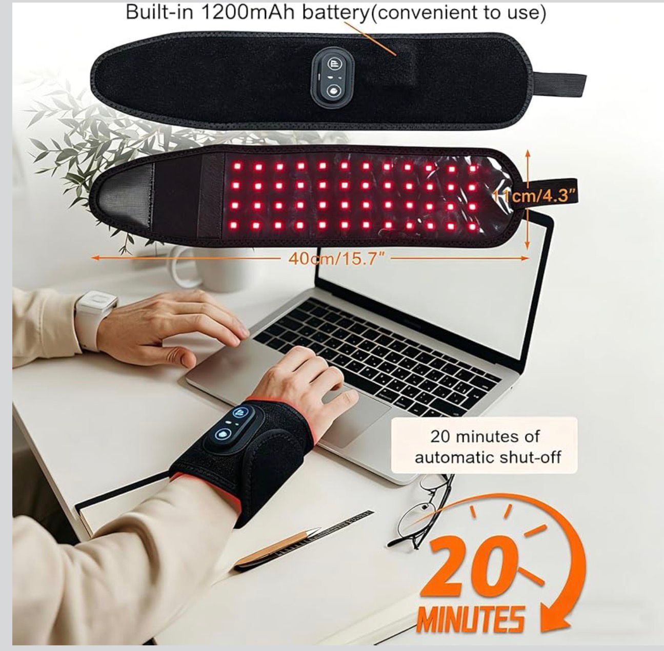 TheraWrap™ | Portable Red Light Therapy Wrap